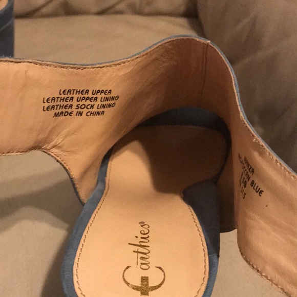 Earthies manza Moroccan blue shoe - Picture 6 of 12